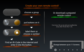 RCoid free - IR Remote Control screenshot 0