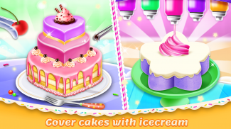 Ice cream Cake Maker Cake Game screenshot 2