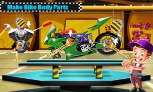 Sports Motorbike Maker Factory - Bike Builder Game screenshot 3