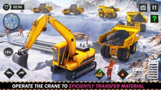 Snow Offroad Construction Game screenshot 0