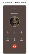 ayuwoki fake call simulator screenshot 1