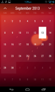 Monthly Calendar Widget screenshot 5