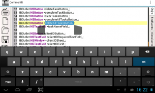 CommentR code editor screenshot 10