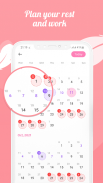 Period Tracker Ovulation Cycle screenshot 1