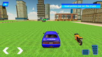 Police Robot Transport Games screenshot 4