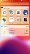 Тема iLauncher X ios12  iphone x центр управления screenshot 7
