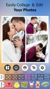 Love Photo -cadre d'amour, collage, carte, éditeur screenshot 1