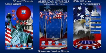 American Symbols 3D Next Launc screenshot 0