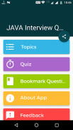 JAVA Questions and Answers screenshot 1