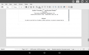 AndroDOC editor for Doc & Word screenshot 3