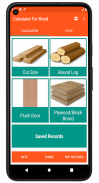Calculator For Wood screenshot 2