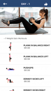 Weight Gain Workouts Food Diet screenshot 13