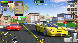 City Cab Driver Car Taxi Games screenshot 3