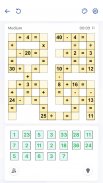 Puzzle matematice - Crossmath screenshot 12