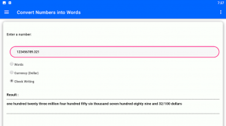 Convert Cheque Amount to Word screenshot 5