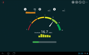 Speed test by Meter.Net (legac screenshot 1