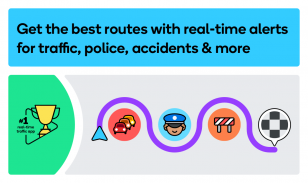 Waze - GPS, Maps, Traffic Alerts & Live Navigation screenshot 6