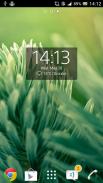 Digital Clock Widget Xperia screenshot 1
