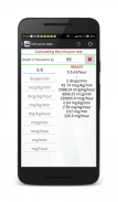Infusion rate calculator screenshot 4