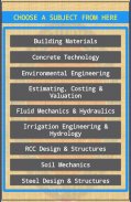 CIVIL Engineering App screenshot 1