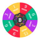 Wheel of Bitcoin Icon