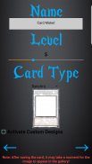 Card Maker - Yugioh! screenshot 1