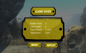 Охота на львов: Lion Hunting Challenge screenshot 12