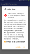 Japan VPN - Plugin for OpenVPN screenshot 2