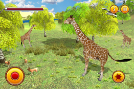 Giraffe Family Life Jungle Sim screenshot 14