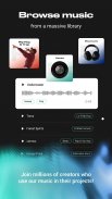 Loudly Royalty-Free Music screenshot 1