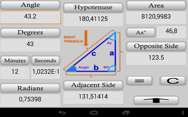 Решение треугольников калькулятор. Калькулятор треугольника. Градусы треугольника калькулятор. Калькулятор с треугольными кнопками.