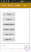 Keypedia Keys Organizer Finder screenshot 5
