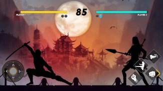 Ninja da Sombras jogos de luta screenshot 2