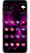 Theme Launcher - Spheres Pink Icon Changer Free screenshot 2