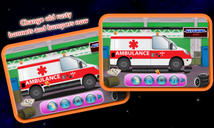 Ambulance Repair Garage game screenshot 4