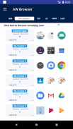 AW Browser - Apps Launcher Web Browser All in One screenshot 5