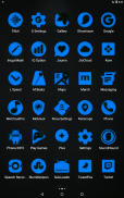Blue and Black Icon Pack ✨Free✨ screenshot 18