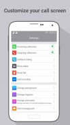 HD Phone 7 i Call Screen OS10 screenshot 2