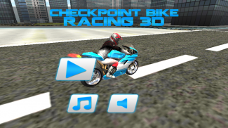 Checkpoint BikeRacing 3D screenshot 0