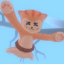 Cat hole 3D Icon