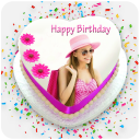 Photo on Birthday Cake, Photo Editor & Video Maker