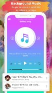 Birthday Video Maker with Song screenshot 3