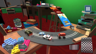 मिनी टॉय कार रेसिंग रश गेम screenshot 4