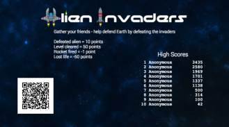 Alien Invaders Chromecast game screenshot 5