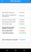 Advanced HRA Calculator screenshot 1