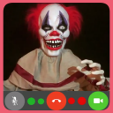 Scary Clowns Fake Voice & Video Call Horror Icon