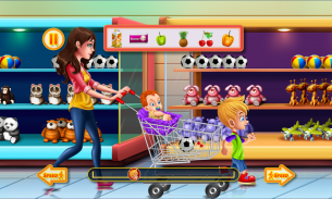 Supermarkt kassa winkelen spel screenshot 5