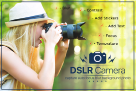 DSLR HD Camera : 4K HD Auto Blur Camera screenshot 3