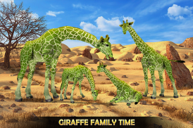 Giraffe Family Life Jungle Sim screenshot 0