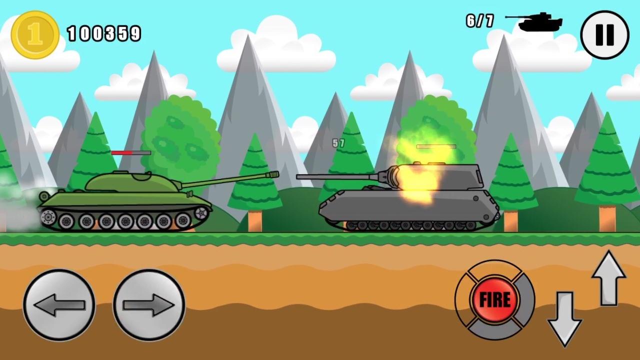 Tank Attack 2 | Tanks 2D | Tank battles - Загрузить APK для Android |  Aptoide